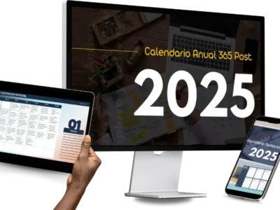 Calendario Anual planificador 365 Publicaciones  